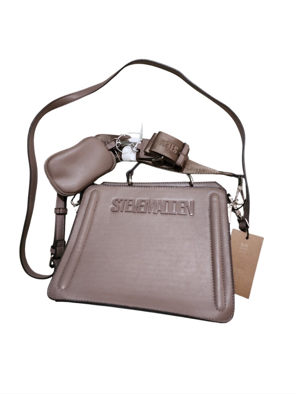 Steve Madden Bevelyn Satchel Bag NWT